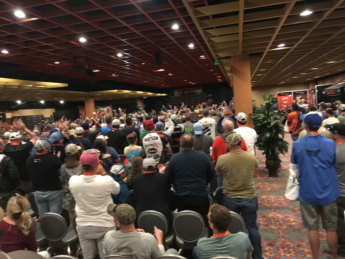 Captains Meeting at the 2019 KBF National Championship in Shreveport, Louisianna. 