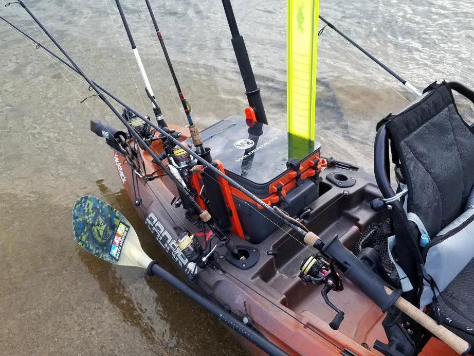 Hobie Fishing - Just because you're fishing from a kayak doesn't mean you  have to leave any gear behind. All our fishing kayaks feature a set of  molded-in rod holders but if