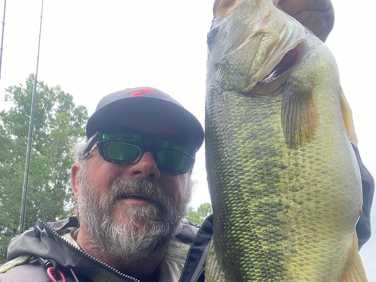 Jody Queen holding bass