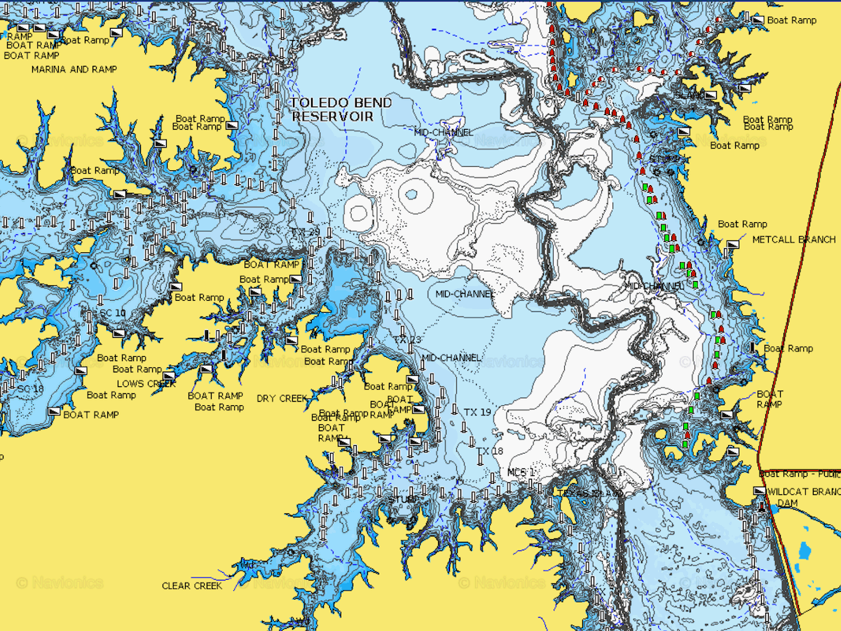 Navionics Sample Map